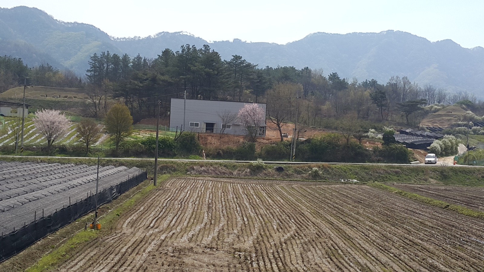남일면 완성된 공장 건물